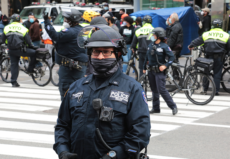 Anti-Trump : Rally : Pro-Trump : New York City : Times Square : Richard Moore : Photographer : Photojournalist